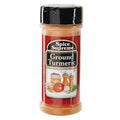 Spice Supreme Turmeric ground spice jar with golden turmeric powder inside