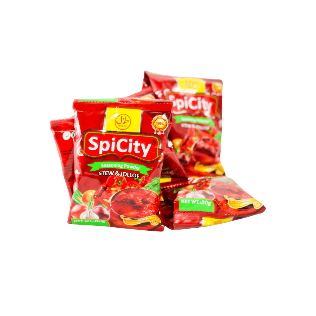 Spicity Stew & Jollof Seasoning Powder 10g | Pack of 10 – My Sasun