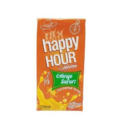 Chivita Happy Hour Orange Safari Flavored Drink 150ml.