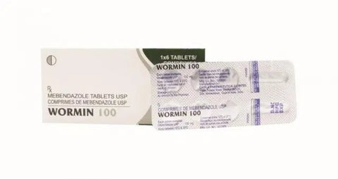 Wormin 100mg Tablets | Pack of 6