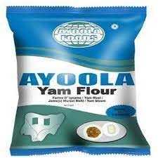 Ayoola Yam Flour 2lbs pack for making traditional Nigerian pounded yam and fufu dishes