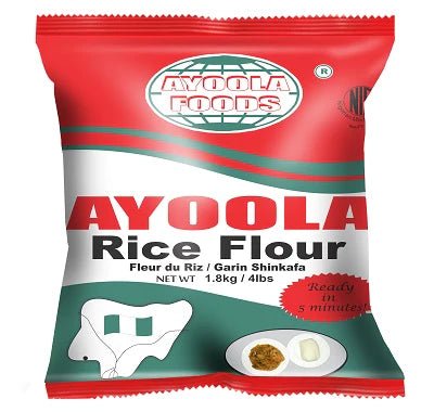 Ayoola Foods Rice Flour 1.8 kg| 4lbs