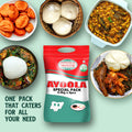 Ayoola Special Combo - Beans, Rice, Semo, Rice, Pounded Yam, Yam Flour, Fufu