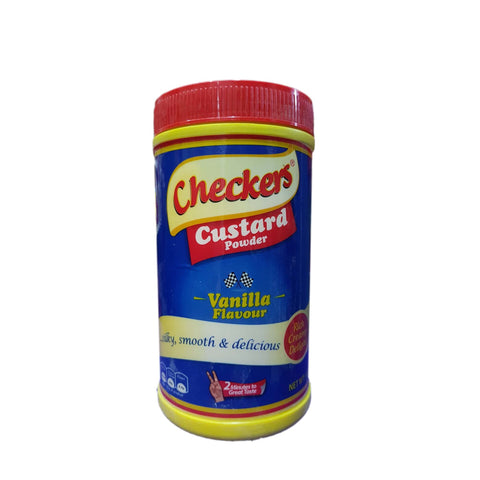 Checkers Vanilla Custard — Nigerian vanilla custard powder for breakfast and desserts — African grocery
