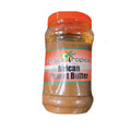 Natural peanut butter made from roasted peanuts with no additives
