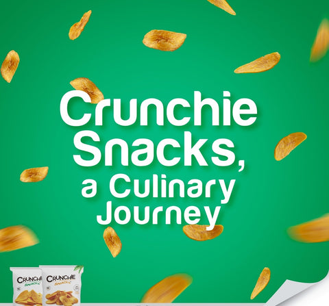 Crunchie Green Plantain Chips | Box of 24