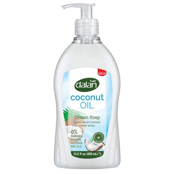Wash your hands with Dalan Liquid Hand Soap Coconut Oil, the gentle and moisturizing hand soap that you can order from My Sasun African Store. 