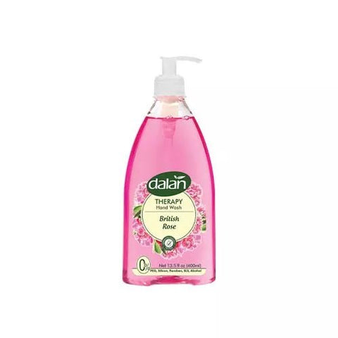 Dalan Liquid Hand Soap Therapy British Rose 13.50oz — moisturizing floral hand wash for gentle daily cleansing