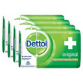 Dettol Original soap 160g pack of 4 antibacterial bath soap