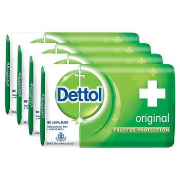 Dettol Original soap pack of 6 for family use