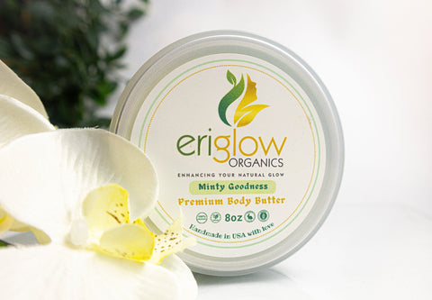 Eri Glow Minty Goodness shea butter refreshing body butter