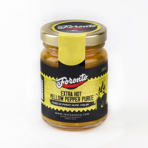 Foronto African Hot Yellow Pepper Puree