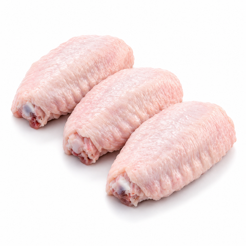 Fresh turkey wings grill cut wingette portion raw 10lbs pre-order package