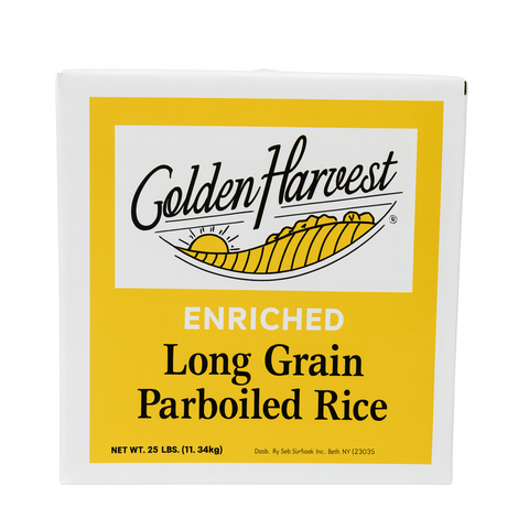 Golden Harvest Parboiled Rice | 25lbs