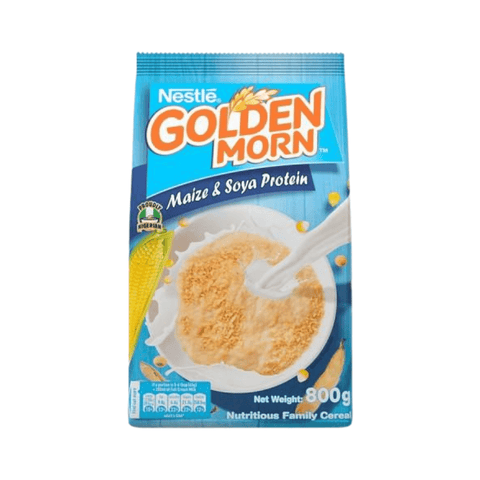 Nestle Golden Morn maize and soya protein cereal 800g pack