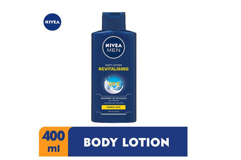 Nivea Men Body Lotion Maximum Hydration in a generous 400ml size.
