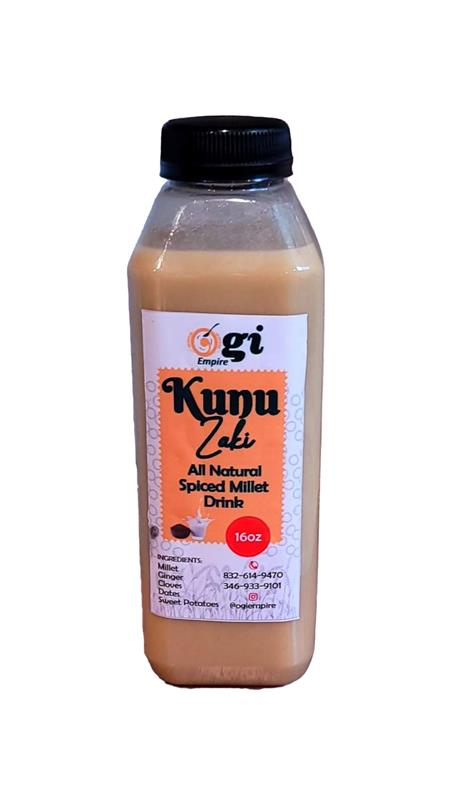 Ogi Empire Kunu Zaki millet drink — traditional Nigerian millet beverage