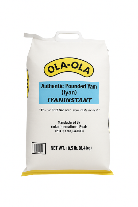 Ola Ola Authentic Pounded Yam — Nigerian swallow food delivered nationwide