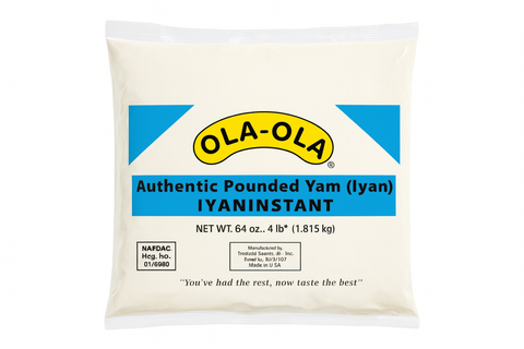Ola Ola Authentic Pounded Yam — Nigerian swallow food delivered nationwide
