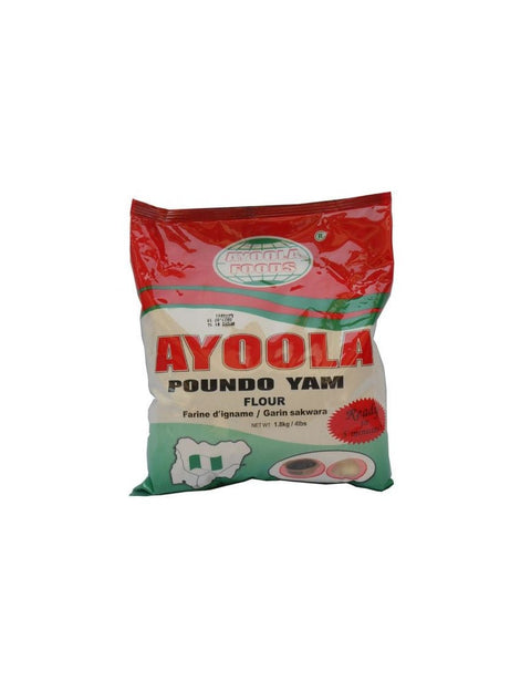 yoola Poundo Yam 4lb — instant Nigerian yam flour for swallow meals delivered nationwide