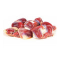 Raw turkey gizzard pieces rich in protein and vitamins for cooking