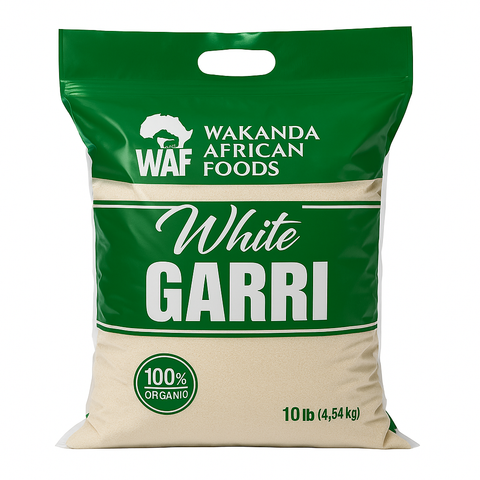 Wakanda African Foods White Garri 10lb