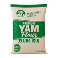 Wakanda African Foods Yam Flour (Elubo) 5lb — Nigerian yam flour for amala and traditional African meals