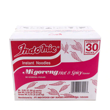 Box of Indomie Migoreng Hot & spicy