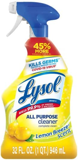 LYSOL ALL PURPOSE CLEANER TRIGGER LEMON 32oz